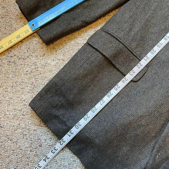 Stafford Jacket Mens 44R Khaki Camel Hair Wool Blend Sportscoat Suit Blazer 3BUT - Picture 3 of 9